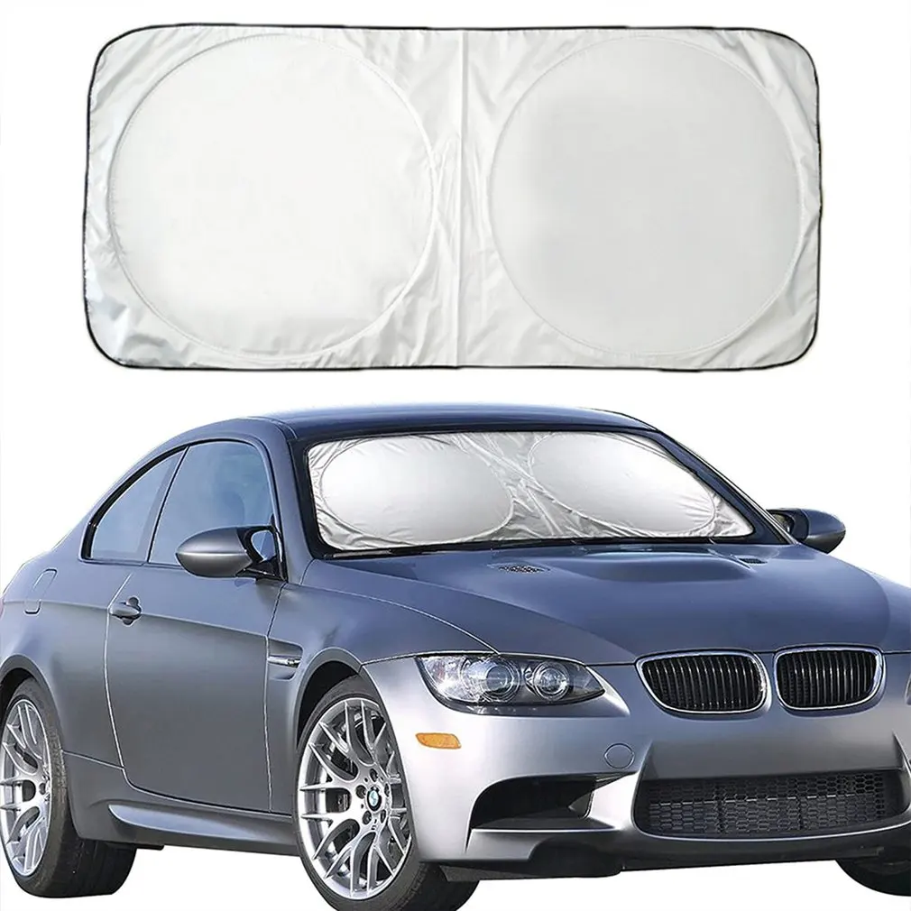 Car Sunshade Foldable Windshield Sunshade Sun Shield Auto Car Window Shades For Front Window UV Protection Sunshade Accessories