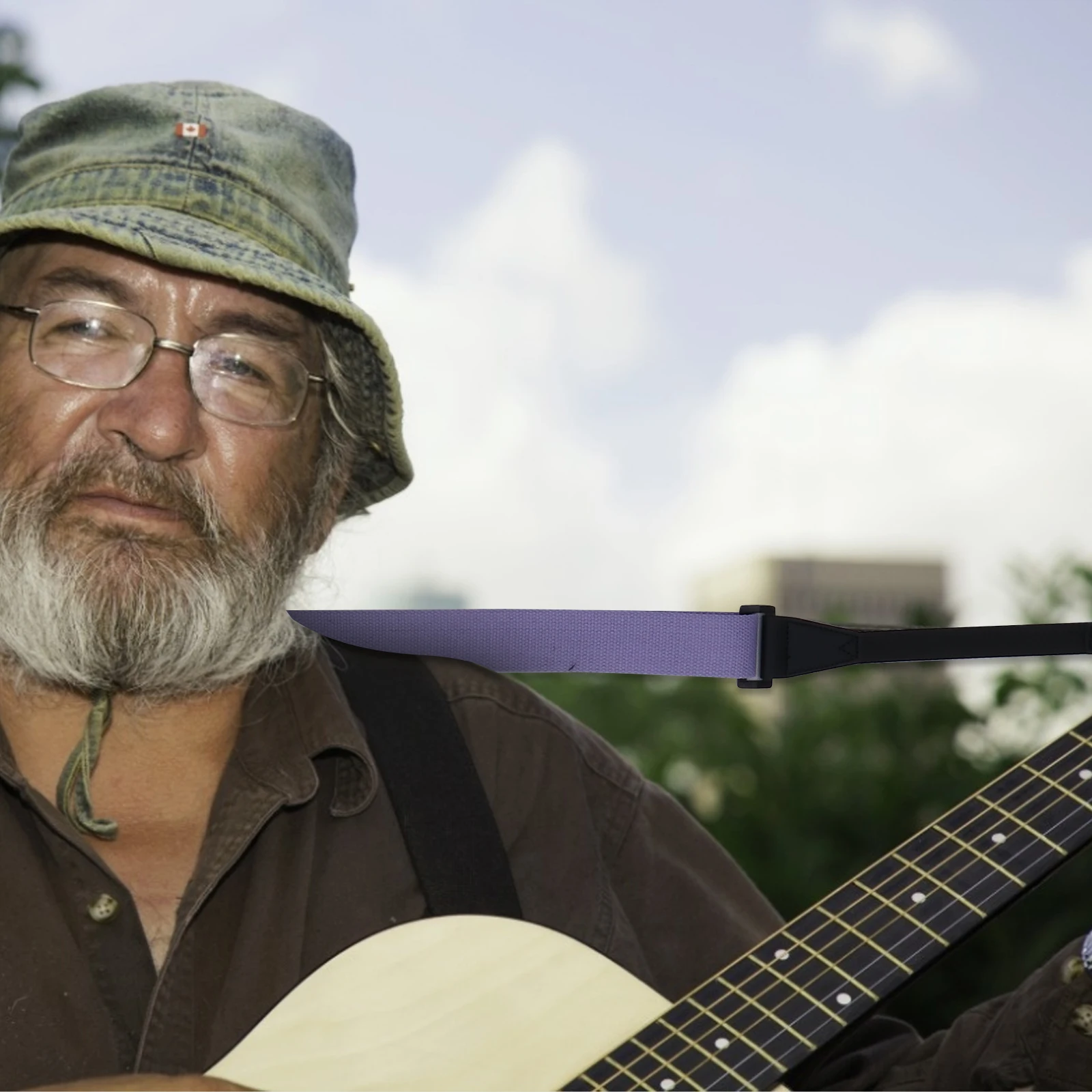 

1Pcs Ukulele Strap Functional Versatile Accessory Fits Most Ukulele Types Comfortable Hold Stable Support All-Around Protection