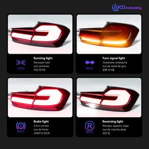 AKD-Autolichter für BMW F30 LED Hecklicht 2013-2018 F35 F80 3D Hecklampe 318i 325i 330i 335i DRL Signal 8 Hauptverkäufe BMW 320i LED Lantern - №5