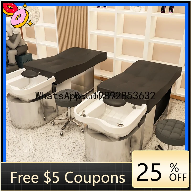 

AB 03.*Thai massage barber shop special flush beauty salon fumigation head treatment water circulation bed