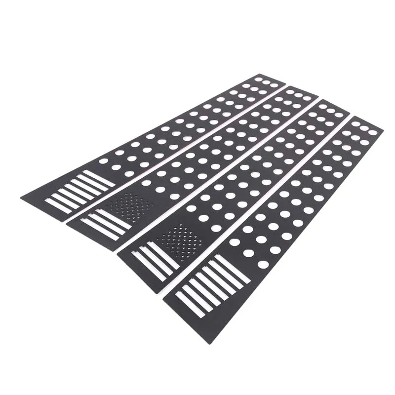 

Для Land Rover Range Rover Sports Mid-Column Honeycomb Trim Автомобильная декоративная панель Mid-Column из алюминиевого сплава, черный 2005-2013