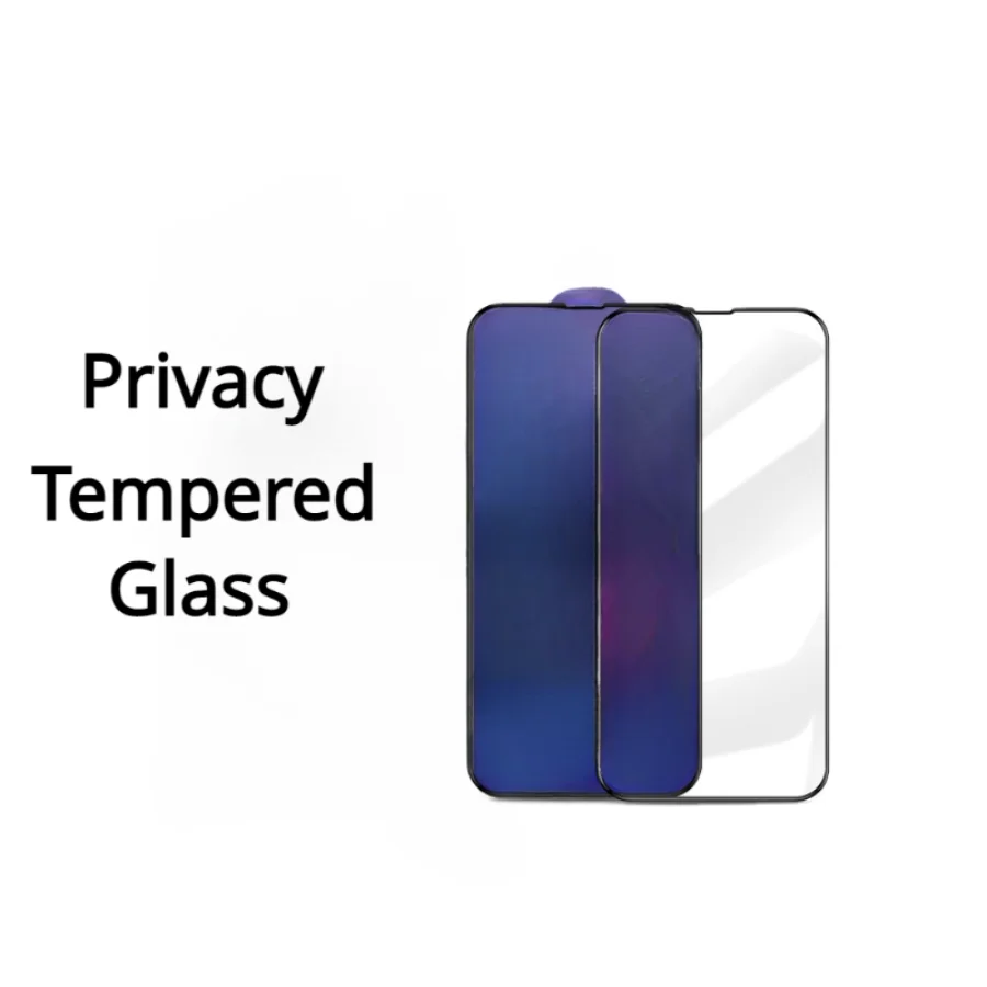 2PCS HD Privacy Tempered Glass Screen Protector For IPhone 13 15 12 14 11 Pro Max