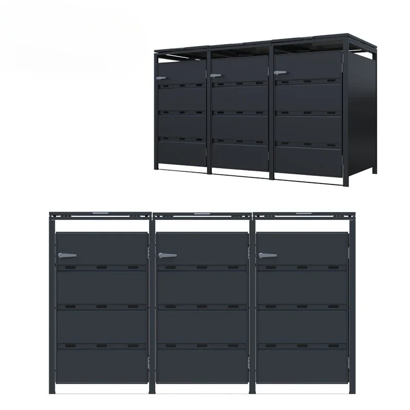 

Dumpster Cabinet Storage Rainproof Tool Room Garden Outdoor Locker