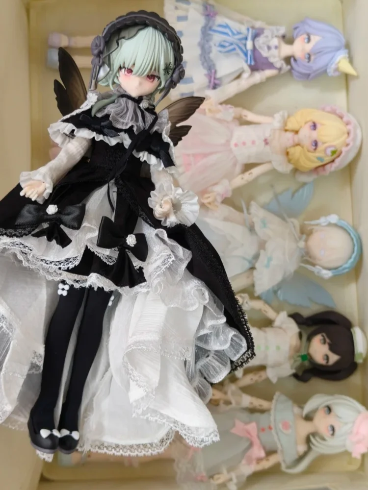 

Original 1/6 Bjd Good Night Ojosama Series Blind Box Desktop Ornament Movable Ball Jointed Doll Collectible Figure Gift