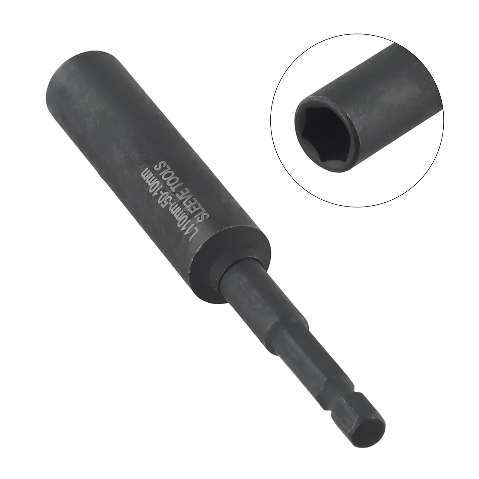 

110mm Deepen Socket Wrenches Hexagon Nut Driver Drill Bit H8-H14 Sleeve Adapter