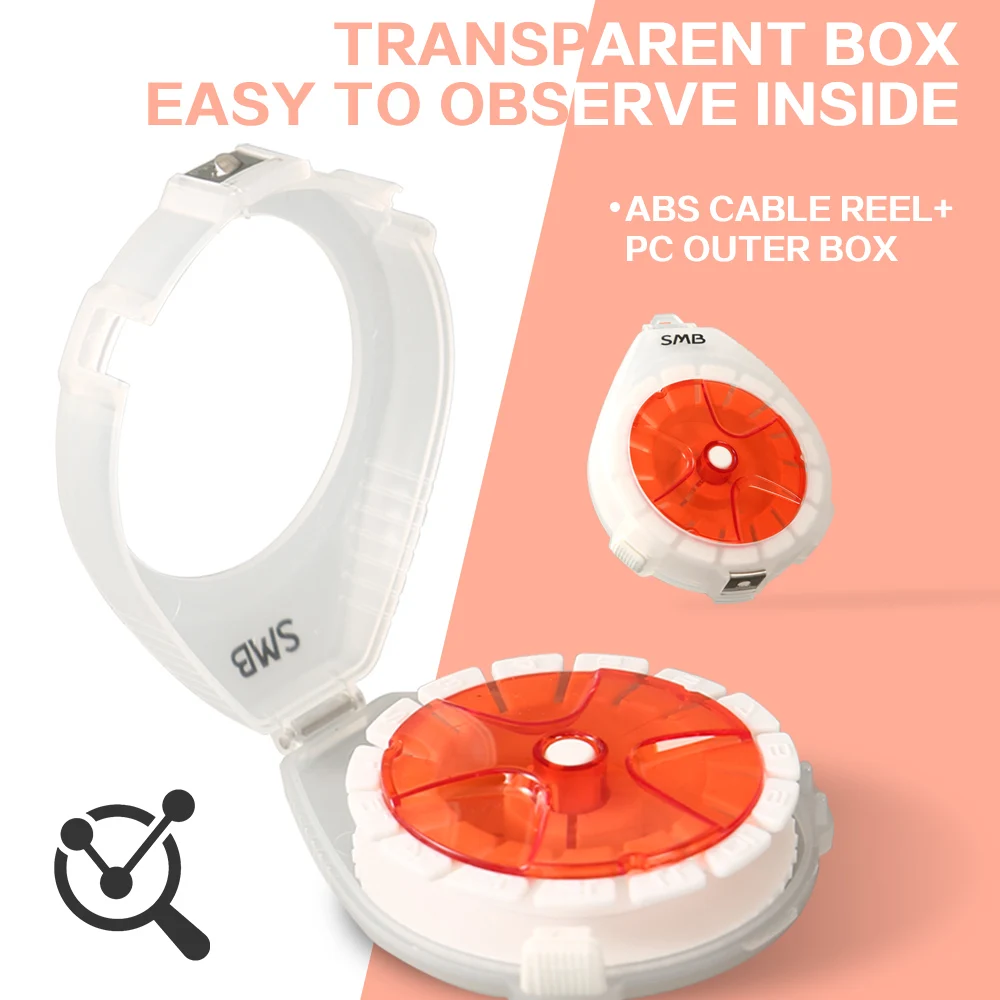 ZUKIBO Bobinadora de sedal y caja de carbono - Corte rapido de hilo - imagen 4