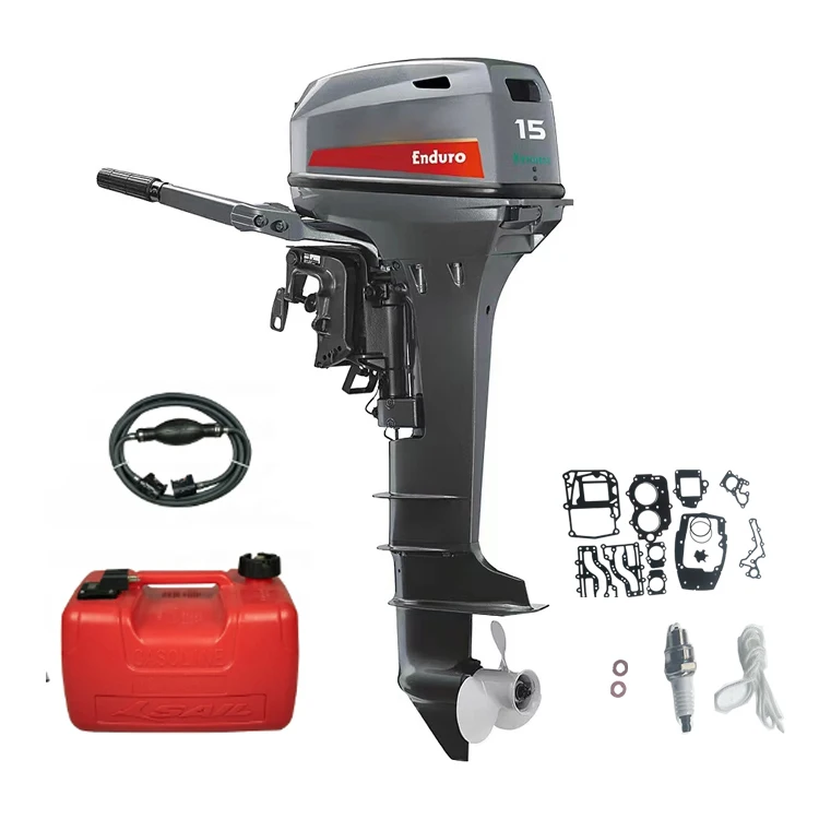 High Cost-Effective 15 Horsepower 2-Stroke Outboard Marine Engine New Condition Supplied for Boat Use Manufactured