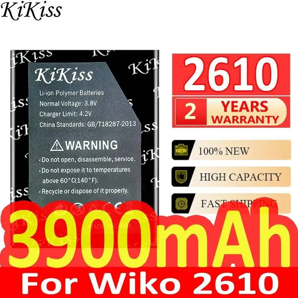 

3900Mah Safe For Wiko 2610 Mobile Phone Battery