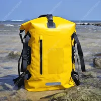 30L Waterproof Drift Bag Swimming Backpack Large River Trekking Shoulder Diving Wet Dry Rafting Canoeing Kayak PVC Camping Bag