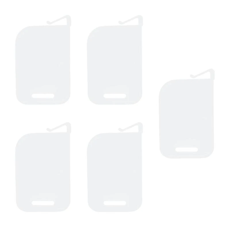 

31KC 5PCS Пластиковая торговая карта коробки для перегородки для хранения карты карты карты для карты распределитель Clapboard в