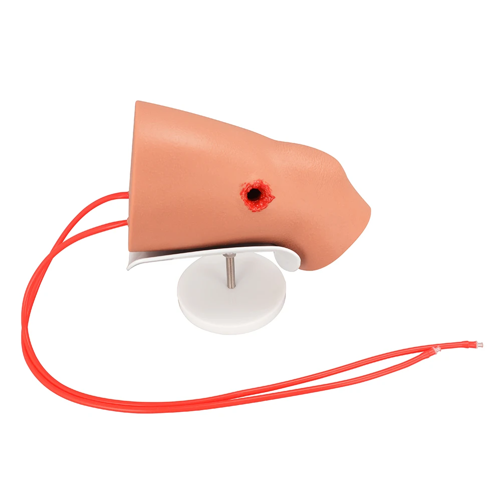 Ultrassist Knee Gunshot Wound Trainer GSW Hemorrhage Control Packing Model Stop The Bleed Kit for Paramedics First Aid Training