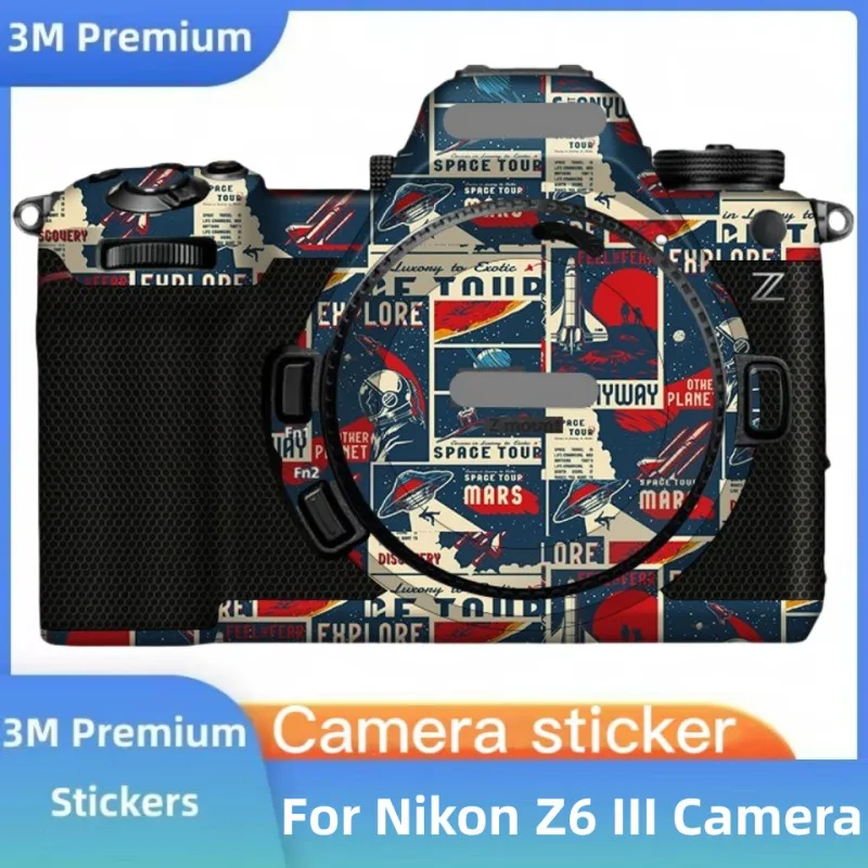 Creative Stickers For Nikon Z6III Z63 Z6M3 Decal Skin Camera Vinyl Wrap Film Protective Coat Z6 III Mark 3 M3 Mark3 MarkIII