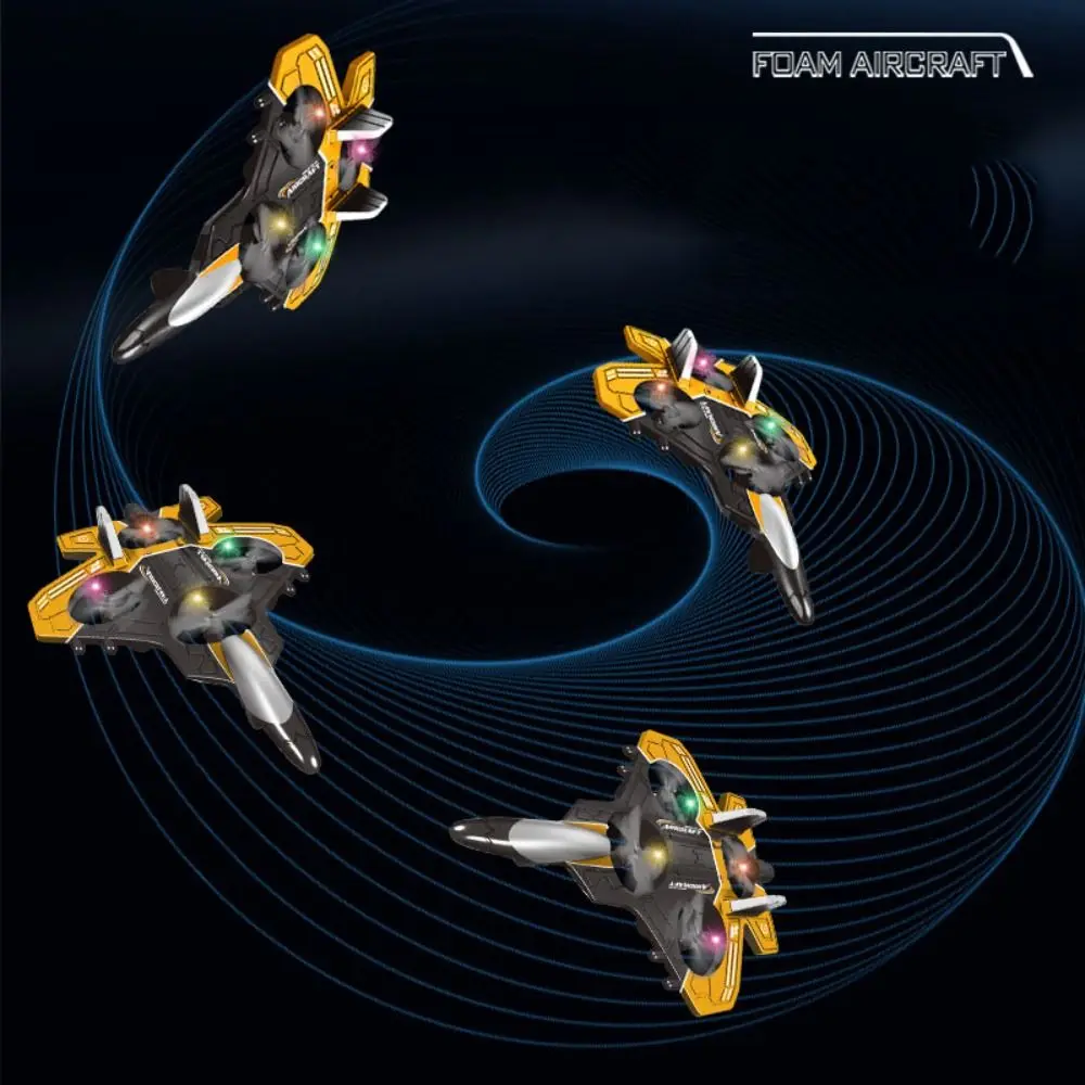 

EPP Foam Remote Control Foam Fighter Gravity Sensing Rechargeable Glider Flying Helicopter Toy Portable with Light