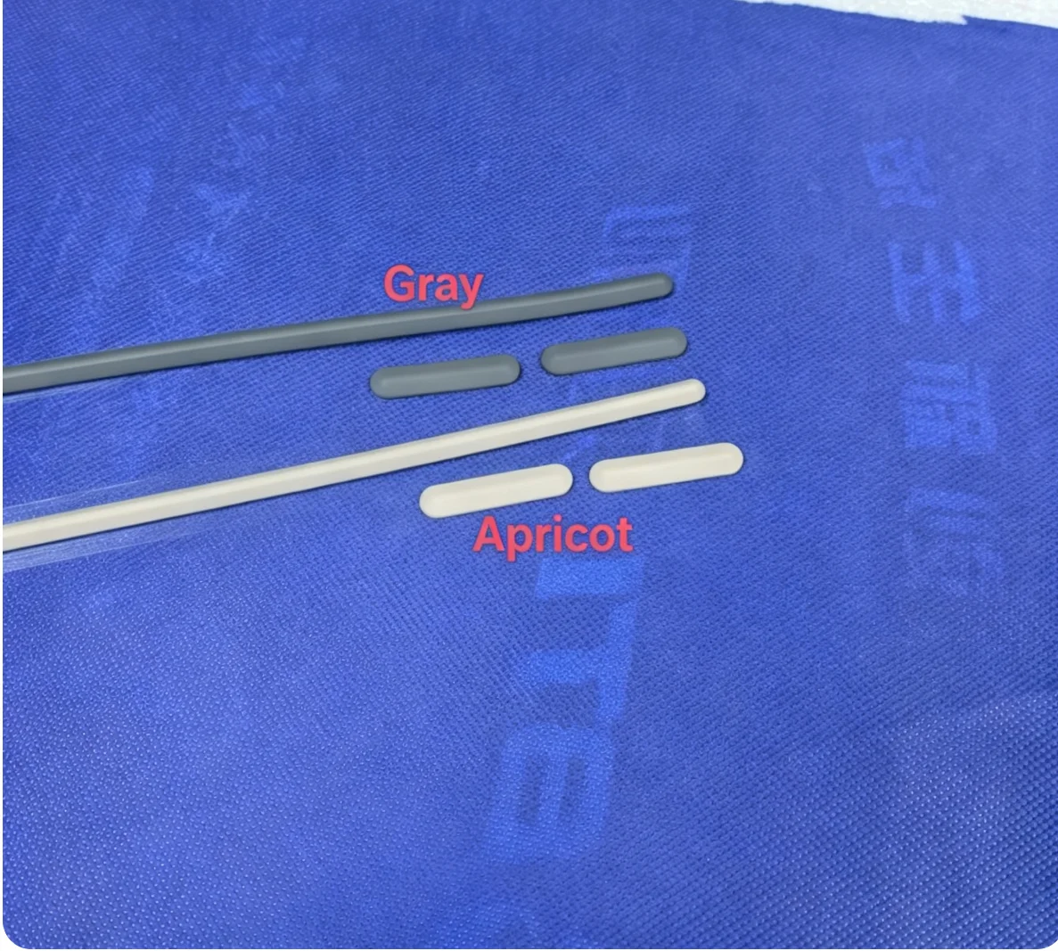 Bottom Housing Rubber Foot Pad D Cover Gasket Strip for Lenovo IdeaPad 15S 3-15ITL6 ALC6 (2021 Version), Size 275mm  35mm