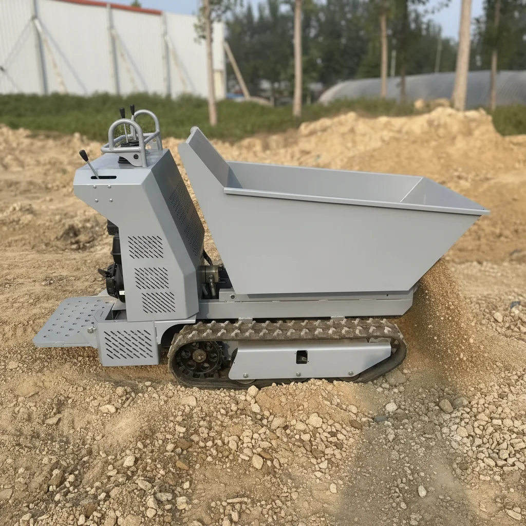 

Компактный гусеничный самосвал EPA EURO 5, мини-транспортер, строительная техника, быстрая доставка