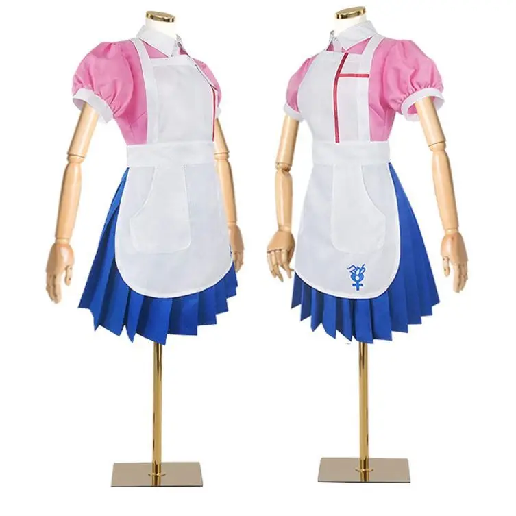 XIN LAI SEN Unisex Anime Cos Mikan Tsumiki Cosplay Costume Halloween Custom Size