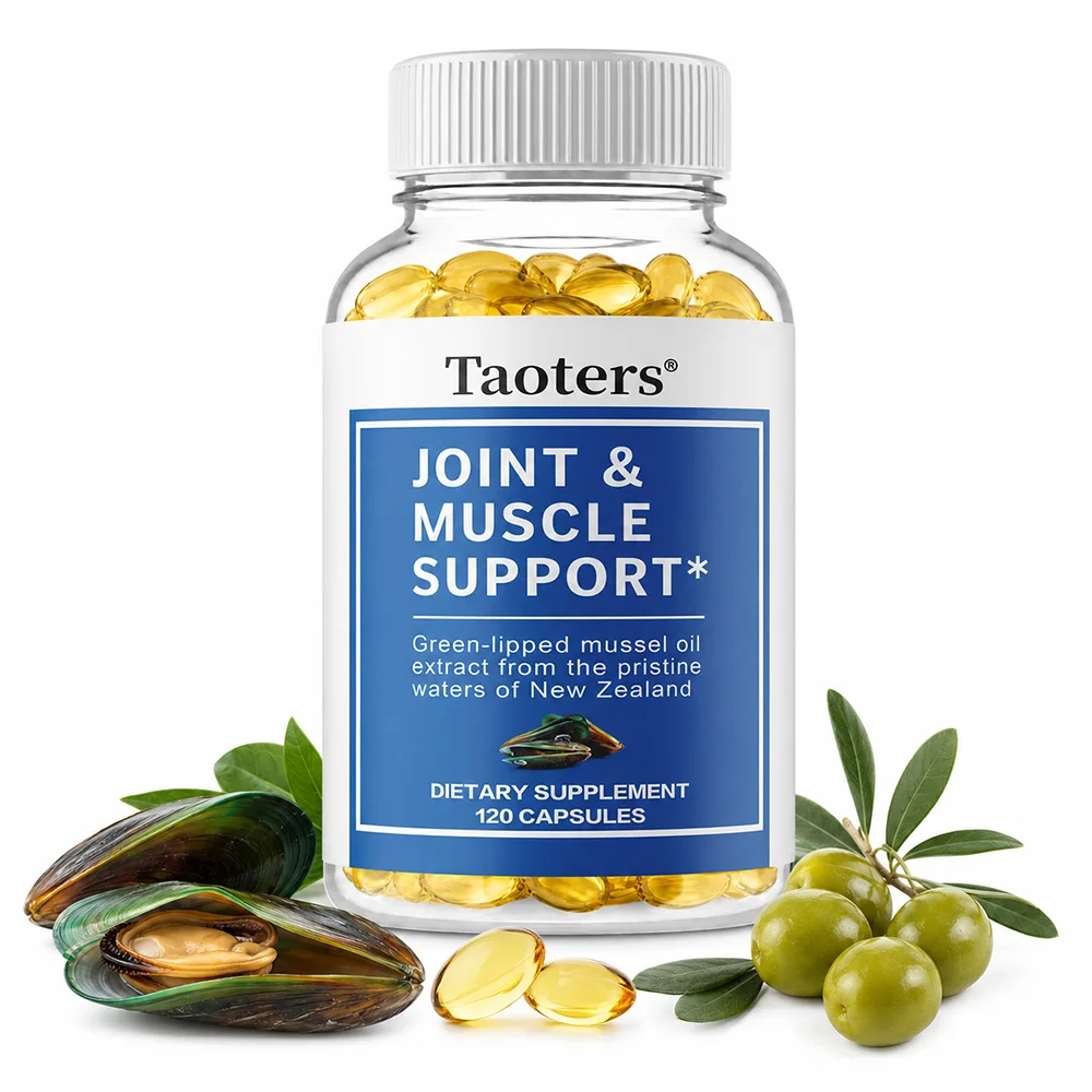Green-Lipped Mussel Oil - Joint and Muscle Support, Extract From The Pristine Waters of New Zealand, Non-GMO