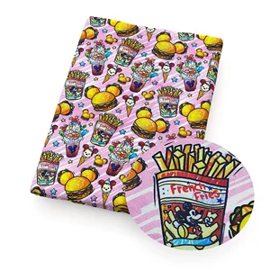 Disney Mickey Mouse Cake Point 50*145 cm Polyester 100% Baumwollstoff Nähen bestickter Stoff handgefertigtes Material Hauptmassenlaminierverkäufe - №5