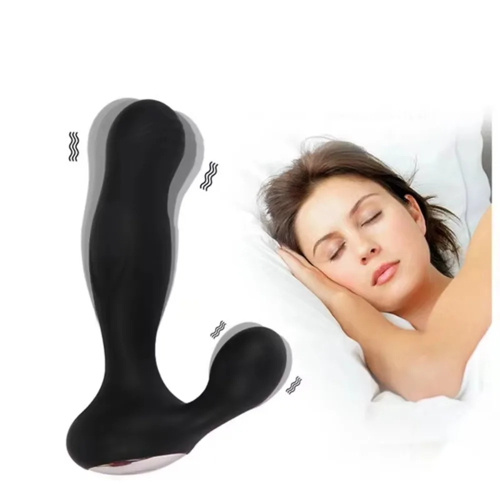 Powerful Multi-Speed Prostate Vibrator with Rotating Head Original Factory Male Masturbation Stimulator Insertable sex toy