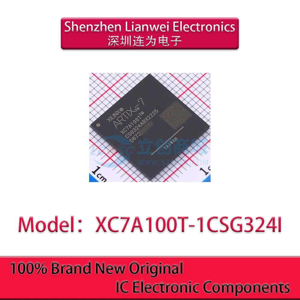 

100% New Original XC7A100T-1CSG324I XC7A100T IC Chipset CSBGA-324