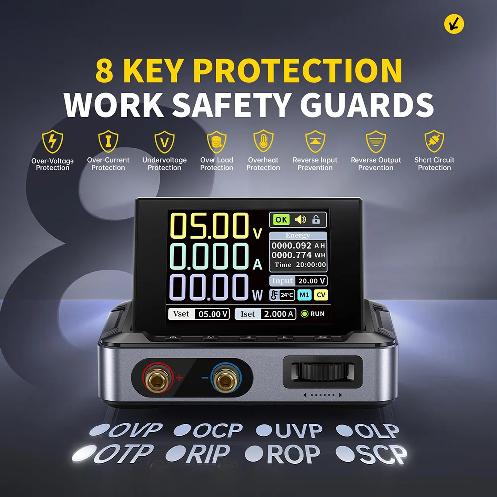 User Friendly Digital Control in DPS150 CNC Power Supply Supports Firmware Upgrades for Enhanced Functionality
