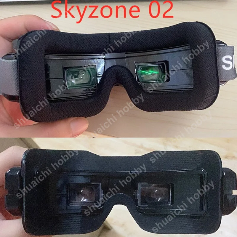 Skyzone 04X 04L 03 02 Goggles Faceplate Foam Sponge Pad with Headband Eye Mask Cover Anti Leakage for FPV Drone Glasses Parts