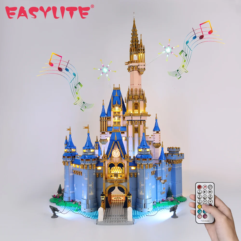 LED Light Set For 43222 Fairy Tales Princess Castle Building Blocks Bricks DIY Lighting Toy Gift Only Lighting Kit No Model