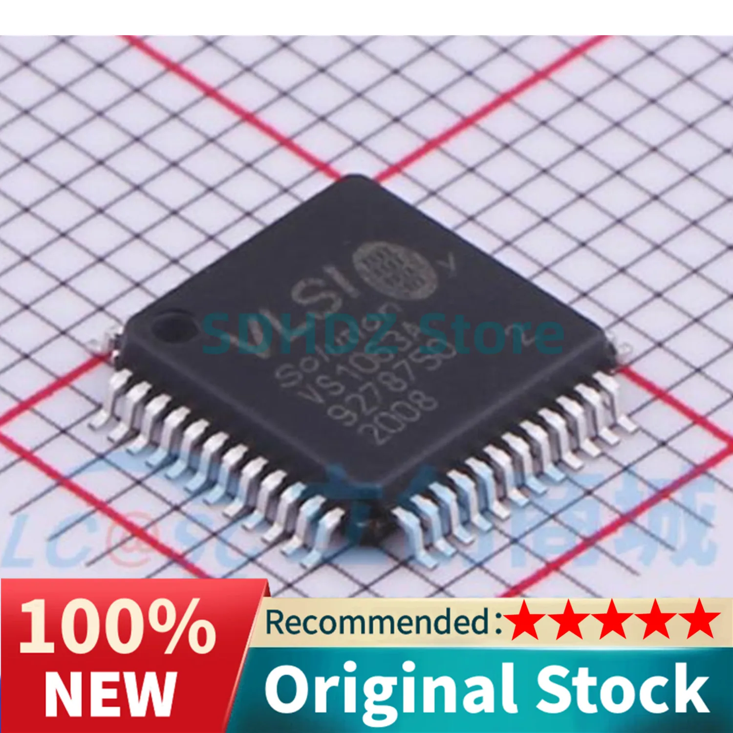 2-10PCS100% New VS1063A-L VS1063A VS1063 LQFP-48