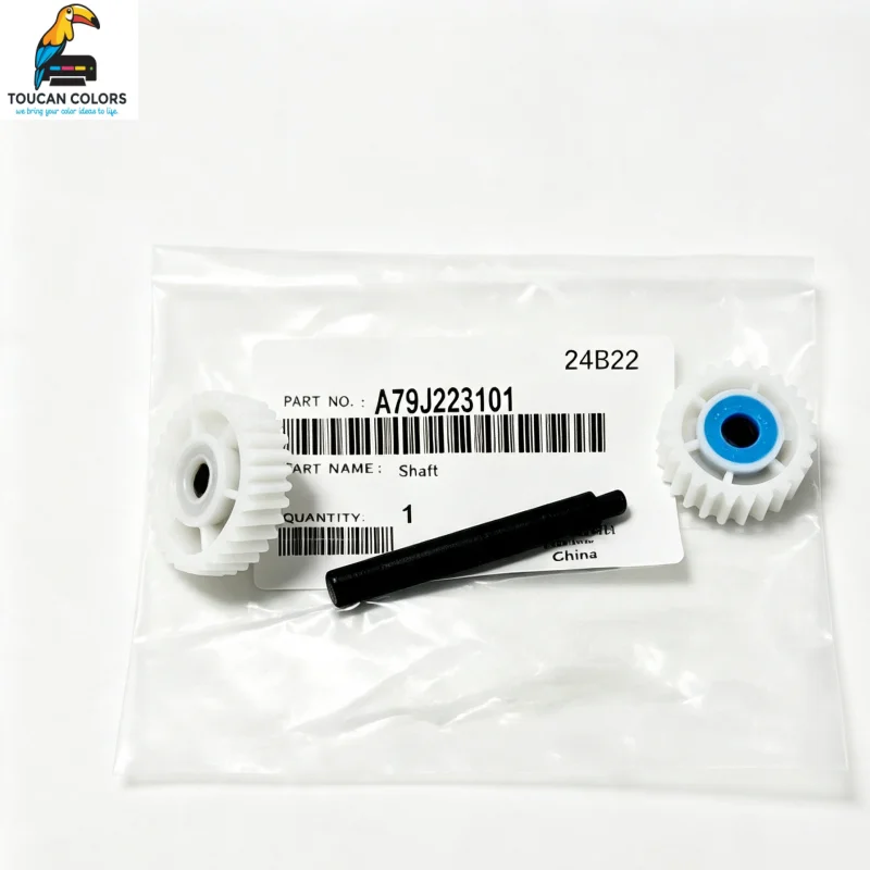 ToucanPrinter A79J226200 A79J226301 A79J223101 Shaft Konica Minolta Bizhub C458 C558 C658 458e 558e 658e 458 658 558 Drive Gear