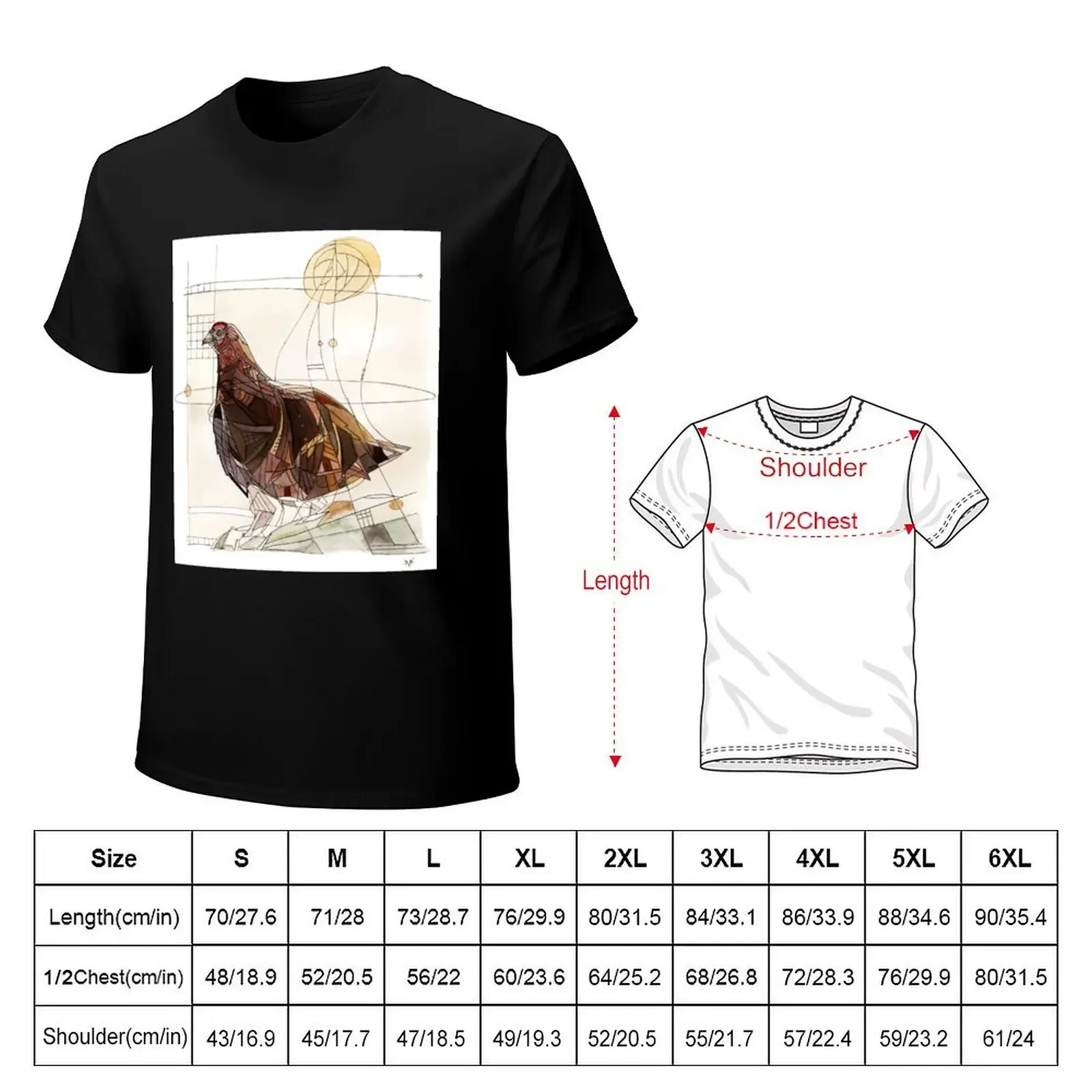 Infamous Grouse- Art Nouveau T-Shirt shirts graphic tees kawaii clothes customizeds clothing for men