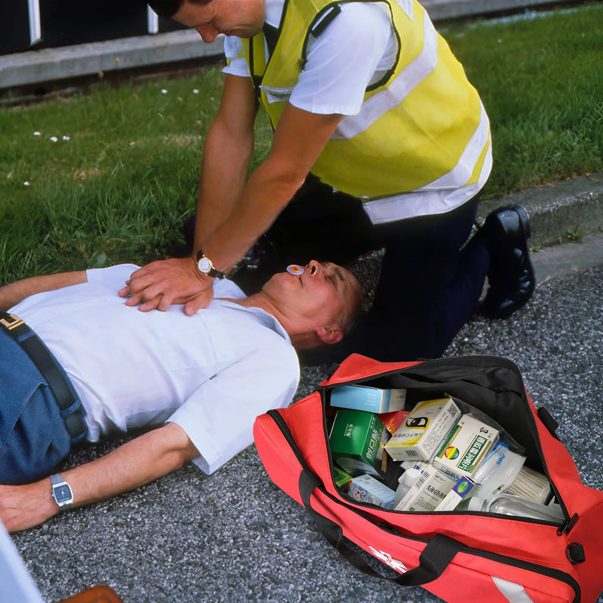 Tactische medische EHBO-koffer - First Aid Bag Kit recensie en prijs