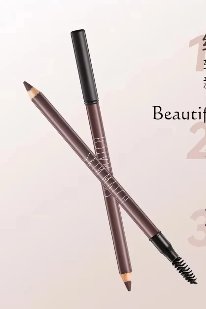 

The eyebrow pencil is sweat-proof and does not take off makeup. It naturally holds makeup for a long time without smudging.