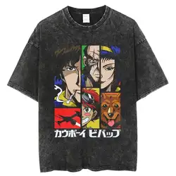 Cowboy Bebop Shirt Vintage Style Anime Shirt