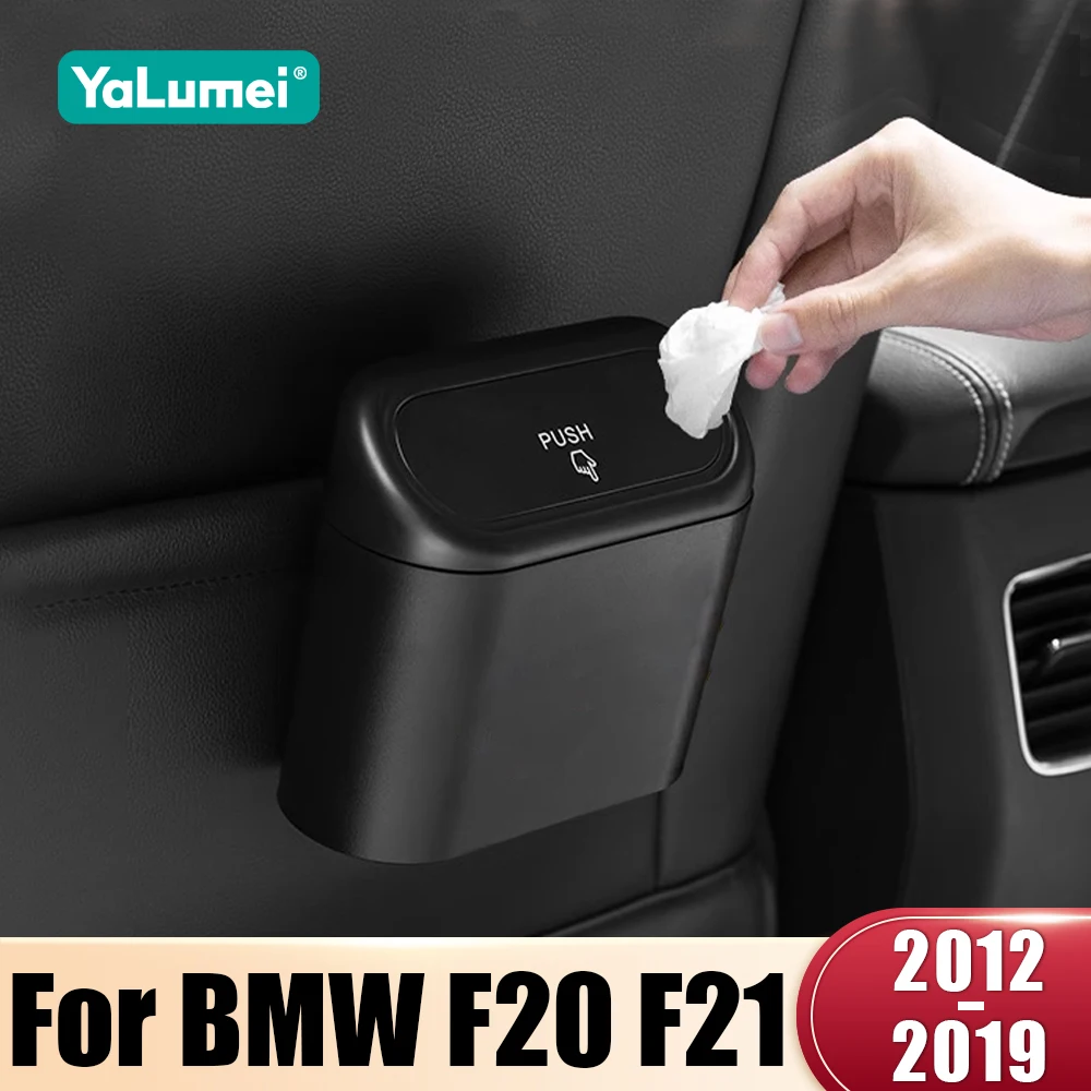 ل BMW 1 سلسلة F20 F21 116 118 120 125 135 2012 2013 2014 2015 2016 2017 2018 2019 معلقة سلة مهملات السيارة صندوق القمامة