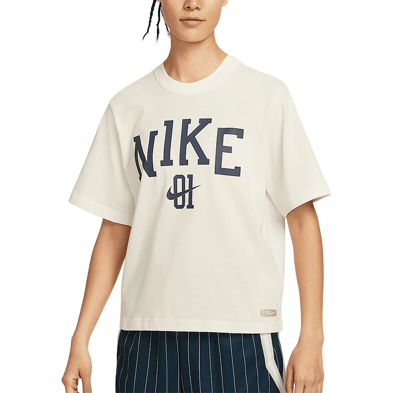 T-shirt in maglia grossa da donna estiva Nike Original 2025 IB9971-133