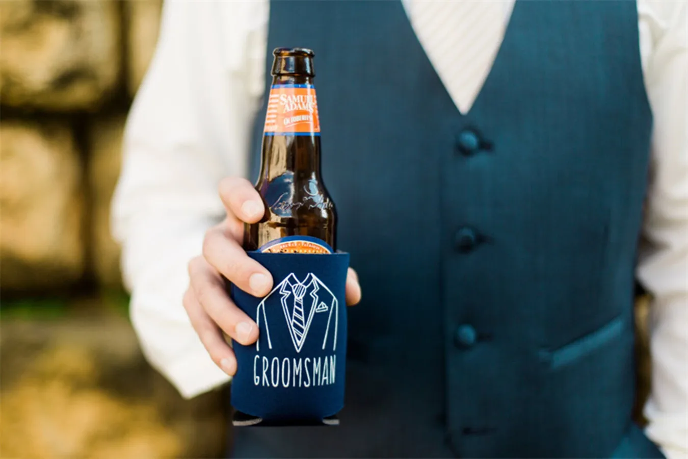 

Groomsmen Wedding Favors, Can Cooler Gifts, Groomsman Gift, Beverage Insulators, Wedding Party Gifts, Wedding Accessories