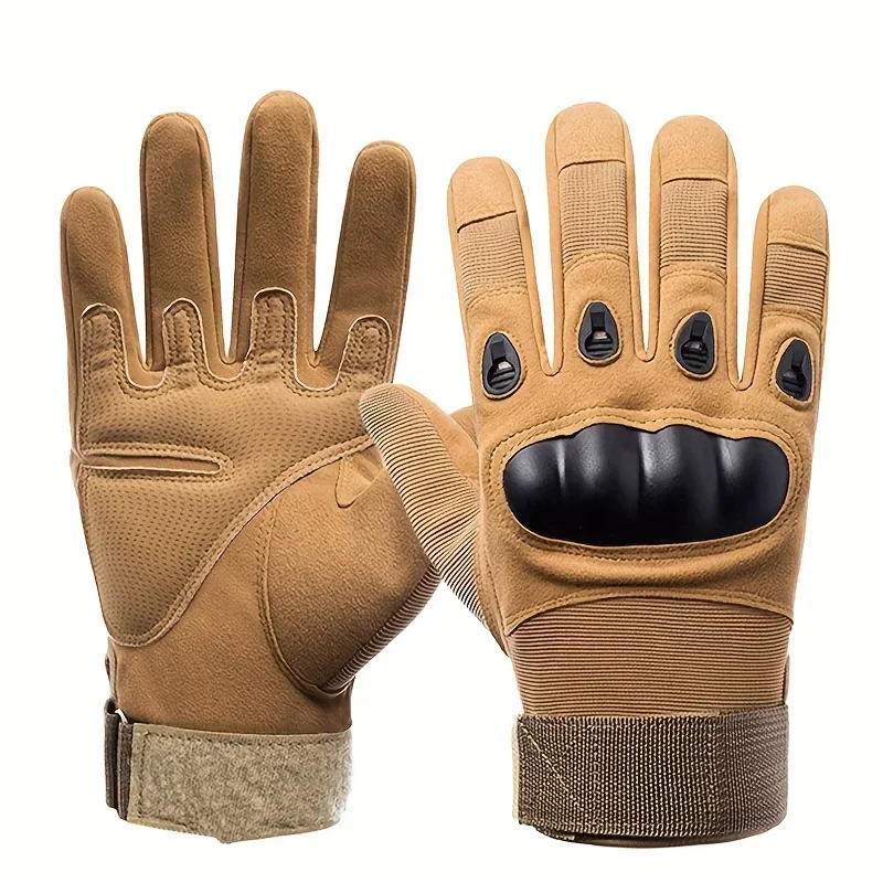 Men's Tactical Military Gloves Anti-Slip Full Finger Gloves for Airsoft Shooting Combat Cycling & Outdoor Activities