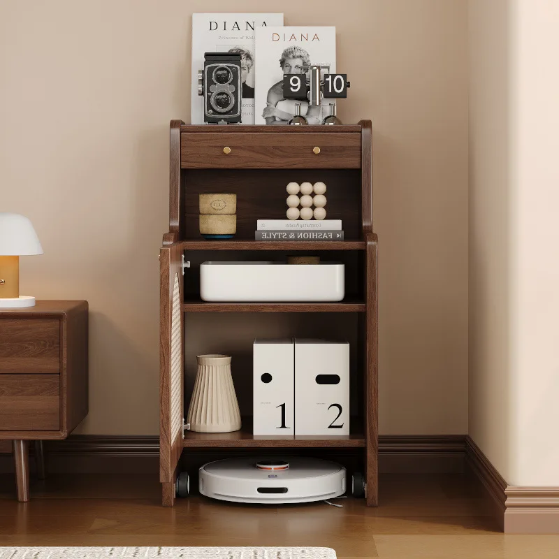 Living Room Sweeper Robot Shelf Narwal Storage Cabinet Kovos Stone Shelf