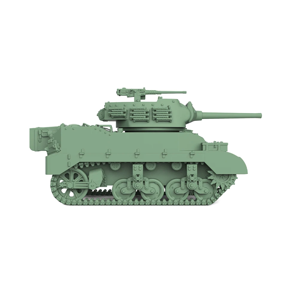 

SSMODEL SS535 1/48 1/87 1/160 1/220 Комплект военной модели США 75 мм Каретка с двигателем пистолета M8A1