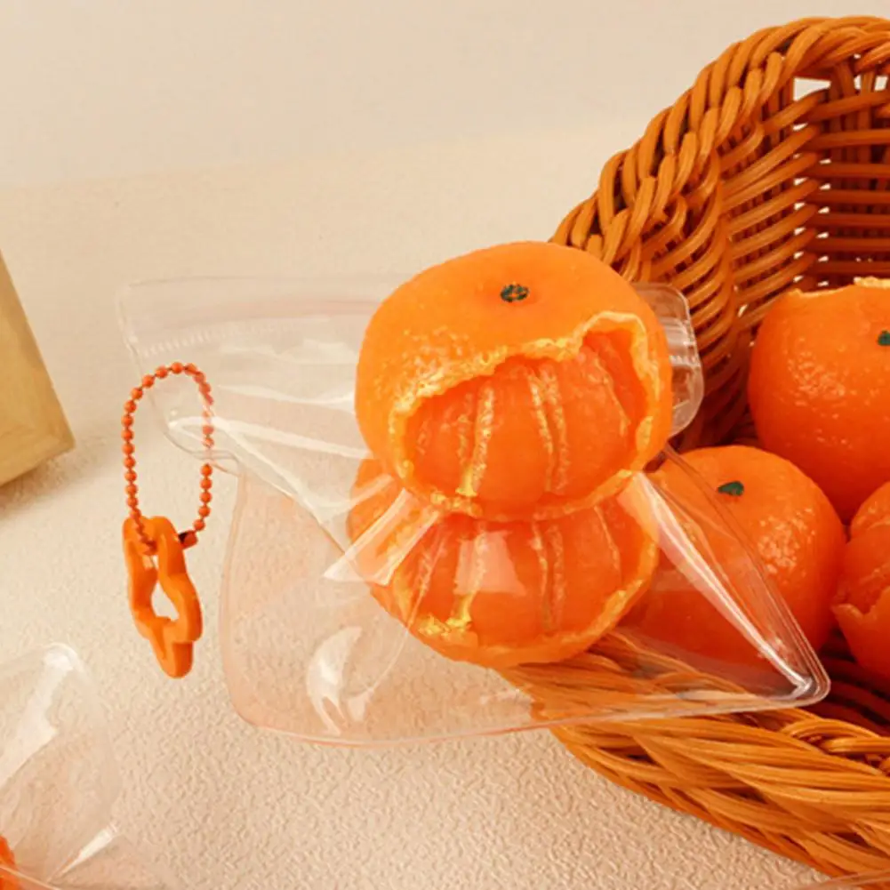 Orangen-Frucht Stressabbau-Quetschspielzeug, Squeeze Toy, Geschenk für Kinder und Erwachsene, Squeeze Fidget Toys, Orangen-Frucht Magisches Werkzeug