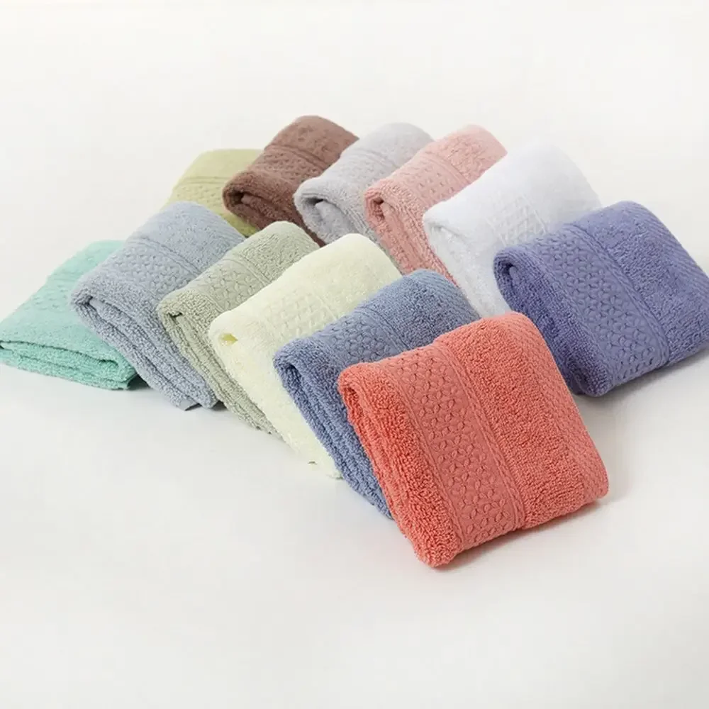 1PC Square Face Towel Extreme Comfort Wash Cloths High Quality Cotton Square Scarf Bath Absorbent Dry Body Antibacterial