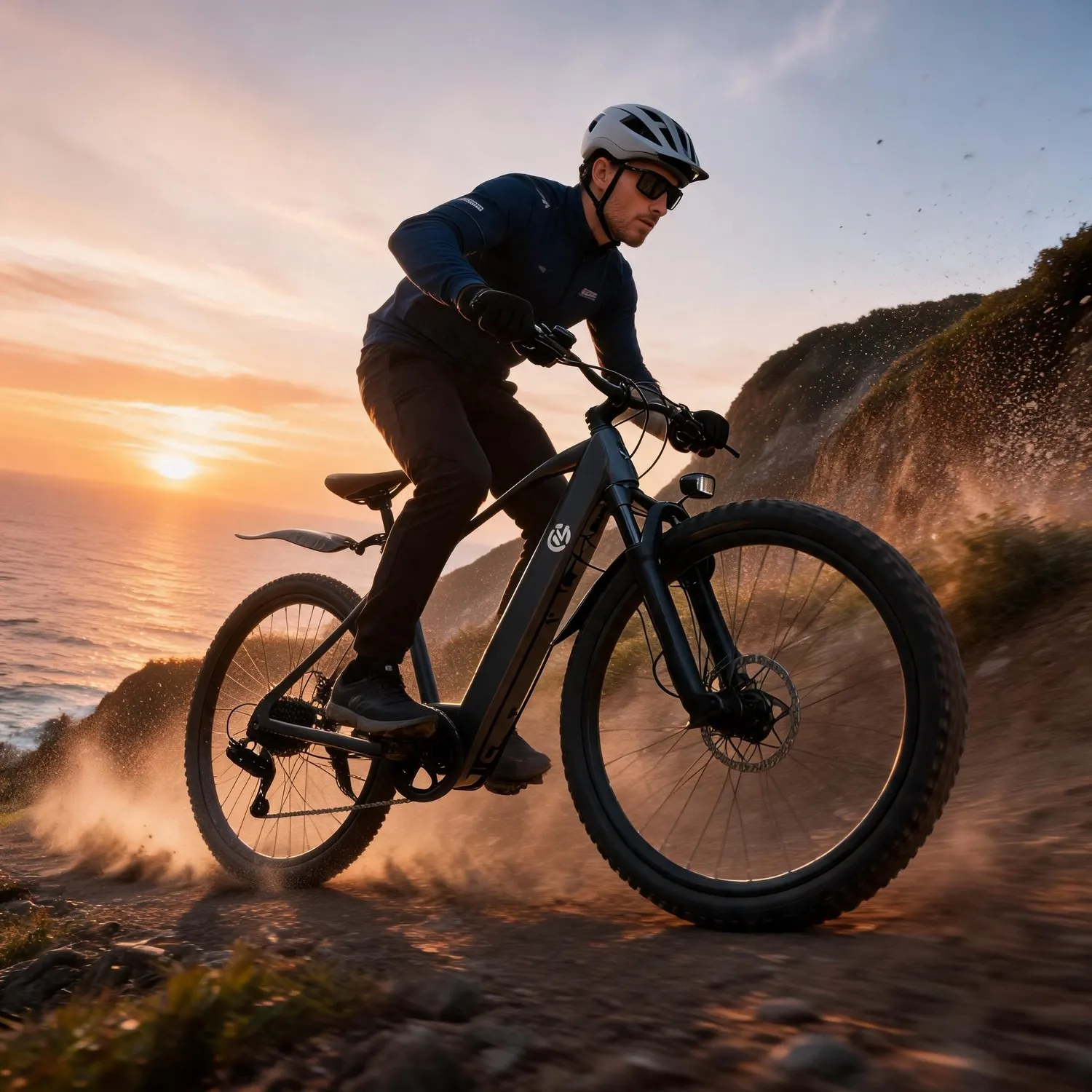Prime Day Special Offer 26 Inch Off Road Electric Mountain Bike 500W Brushless Motor Max 44 Miles Long Range Top Speed 32km/h 30° Climbing Capacity Pedal Assist Mode 7-Speed Gear Lockable Battery, Practical Daily Transport Easy Assembly