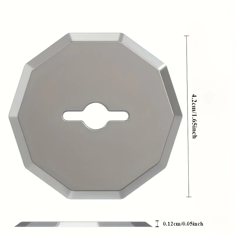 2 Pieces of Rotating Cutting Blades, Suitable for General Cutting Replacement Blades for Fabrics, Sewing, Leather and Paper