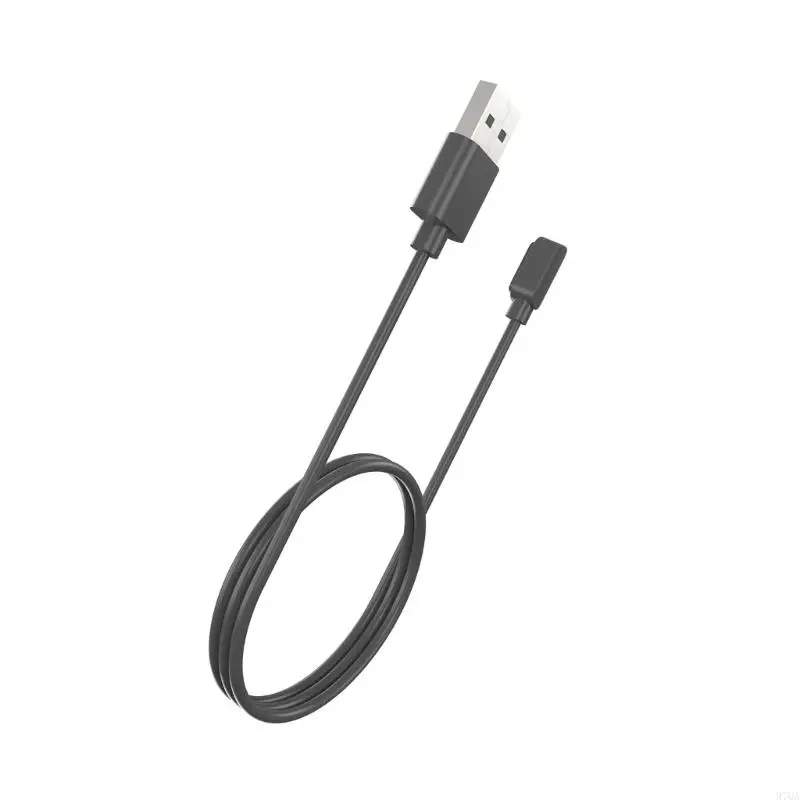 97QA Kompatibel untuk IMILAB W01 Pengisi Daya Magnetik Adaptor Daya USB Kabel Pengisi Daya Dock Bracket-Stand Stasiun Tempat