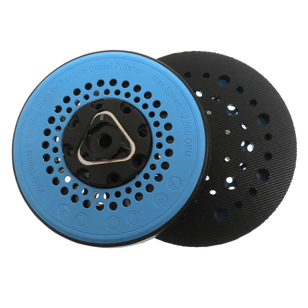 49 Holes Sanding Pad For Orbital Cooling Channels Hand Tool Set 49 Holes Efficient Performance Pressure Resistance