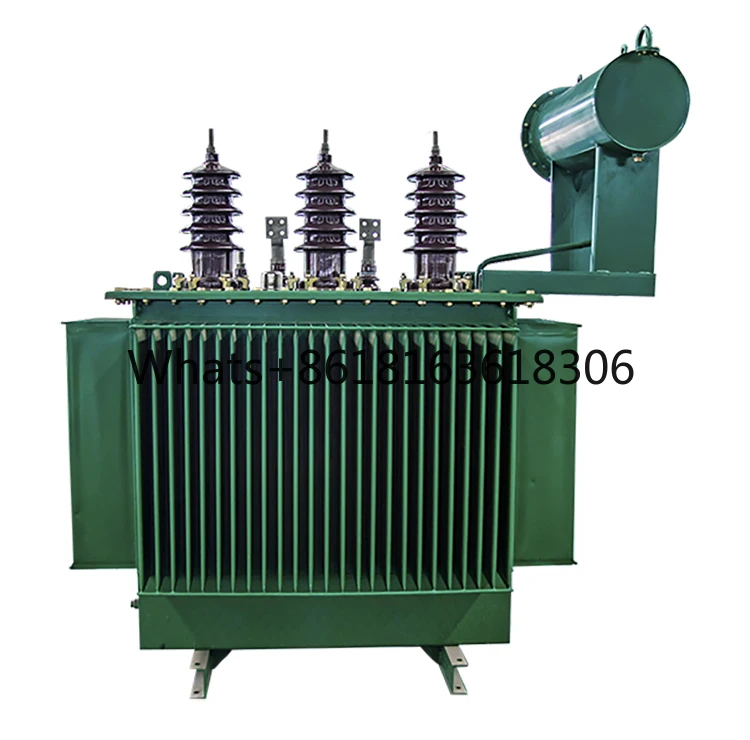 S11 Oil Immersed Transformer 3 Phase Electrical Equipment 11KV 30KVA 100ormer Copper High Voltage