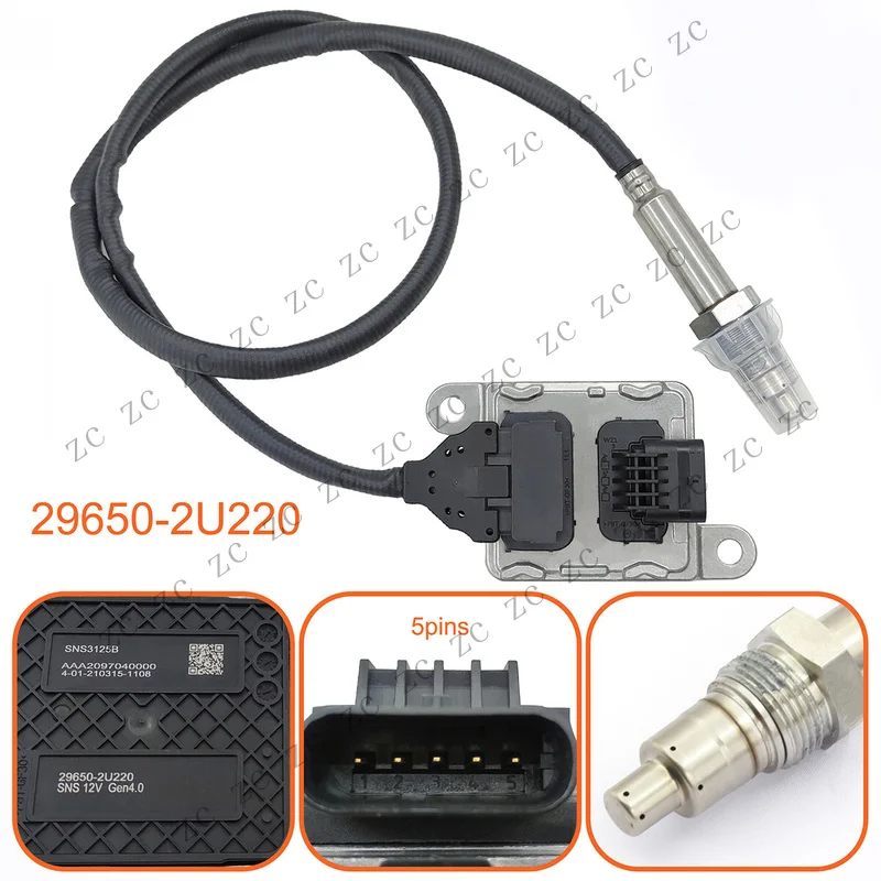 S+ for NOX Nitrogen oxide sensor 29650-2U220 296502U220 SNS3125B 29650 2U200