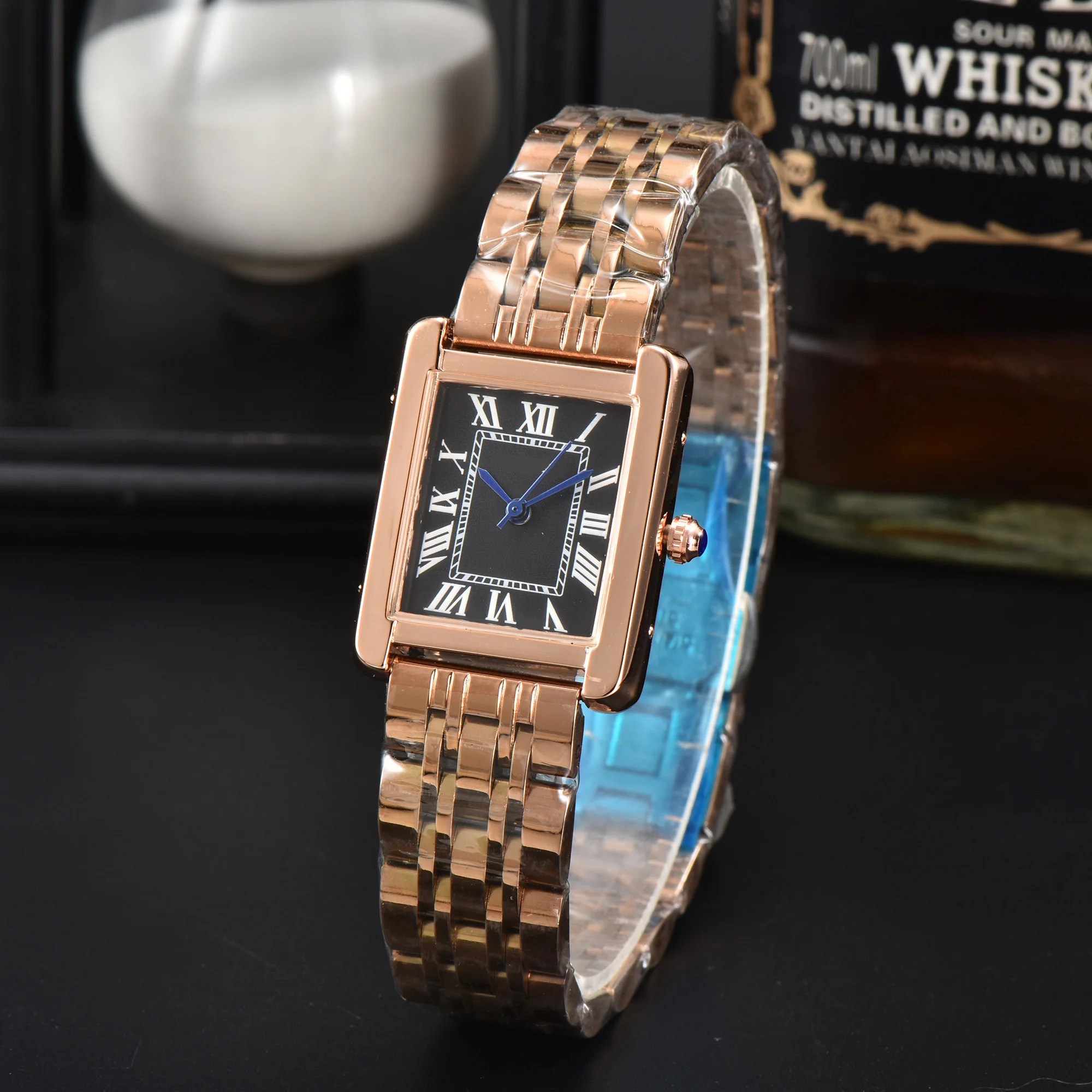 Women's Watches Men's Automatic Mechanical Quartz Ballon Sapphire Black Blue Couple Style Leather Customized