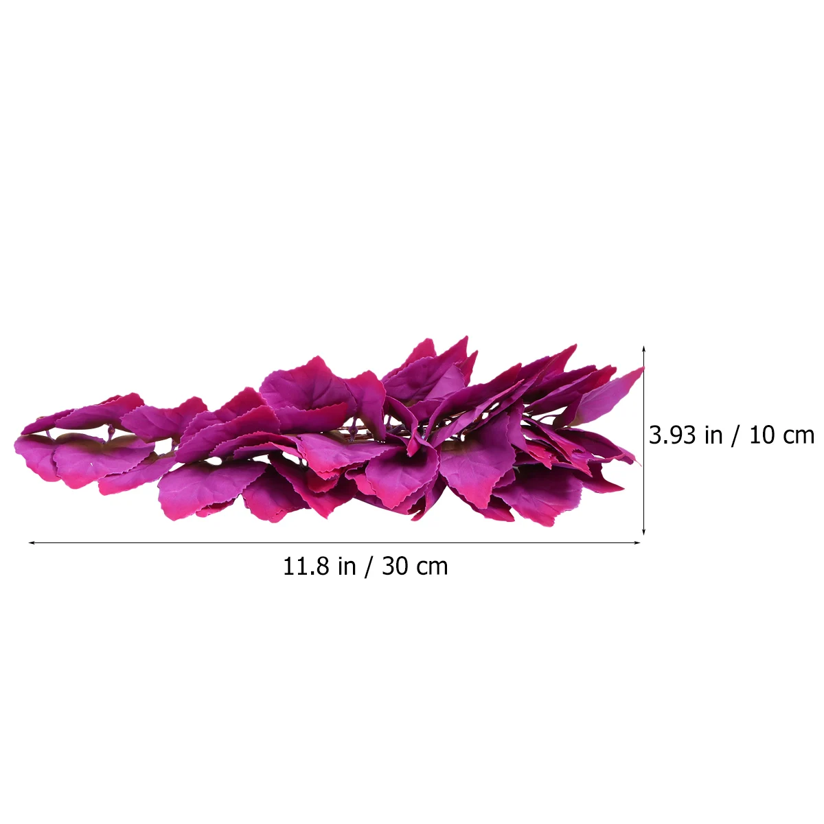 

Glass Simulated Plant Rattan Artificial Vines Faux Bearded Dragon Tank Accessories Fake Leaf for Decor