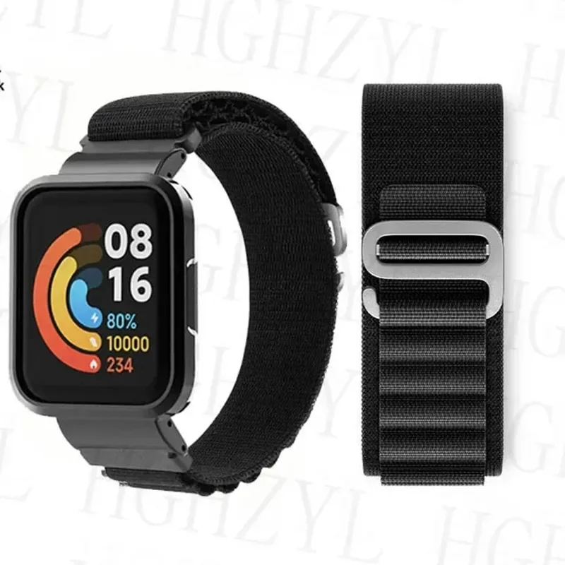 

Ремешок нейлоновый для Xiaomi Mi Watch Lite Redmi Watch 2, сменный браслет на запястье для Mi Watch Lite, бампер
